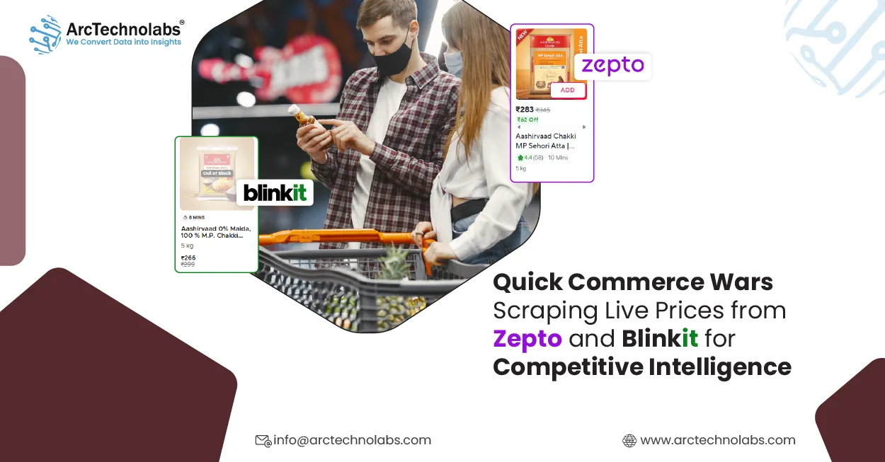Quick Commerce Wars - Scraping Live Prices from Zepto and Blinkit for Competitive Intelligence